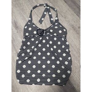 Oh Baby! Polka Dot Halter Tankini S